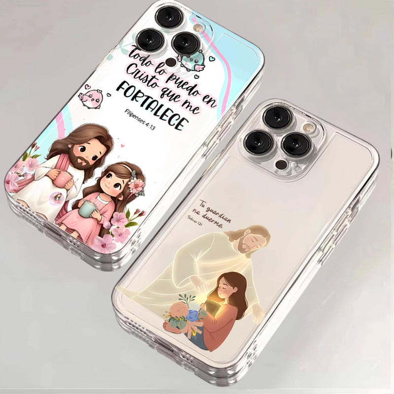 Xiaomi Redmi Note 13 - Cartoon Jesus And Me Bible Verse