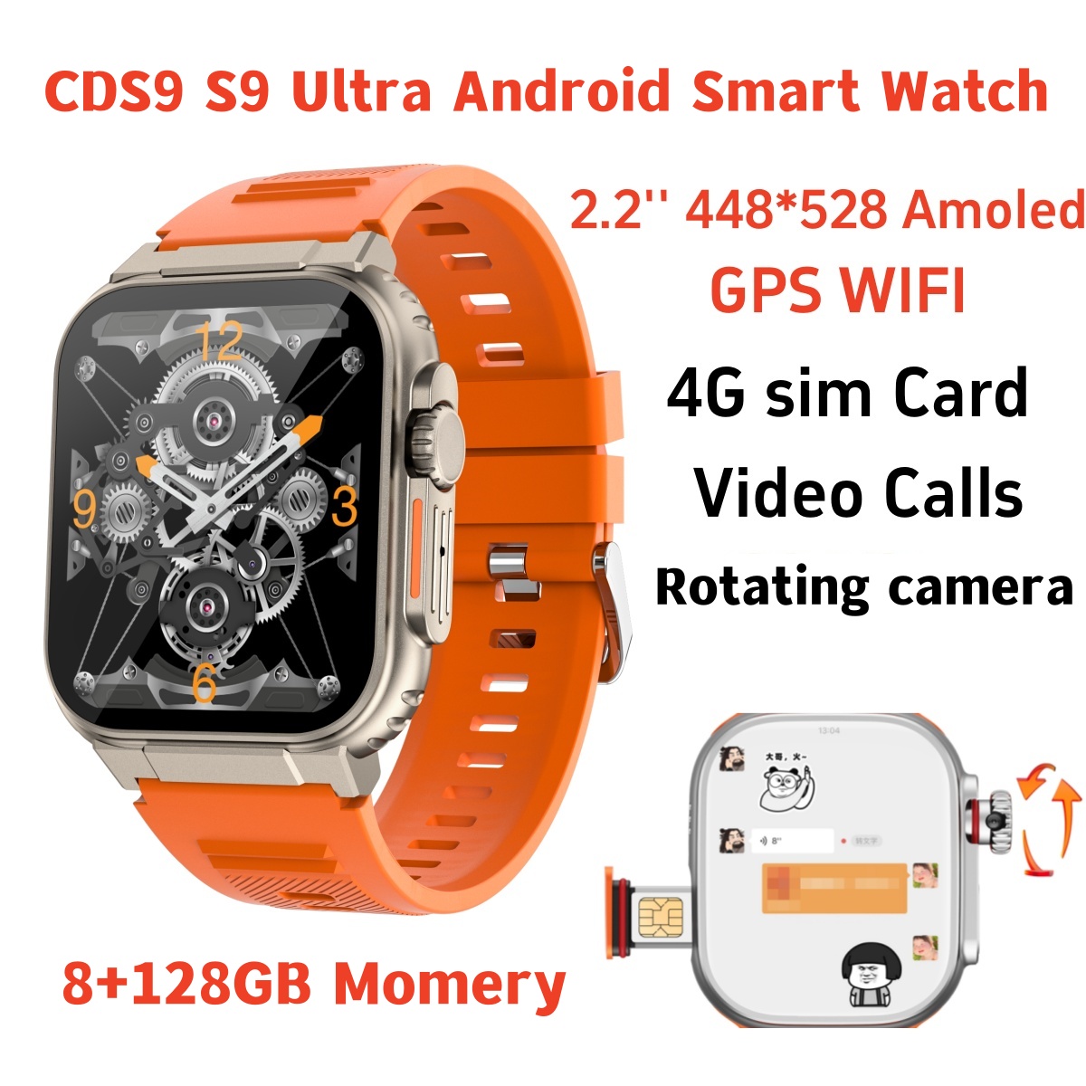 Original S10 Smart Watch 4G/5G - Smartwatch Id ulasan dan harga