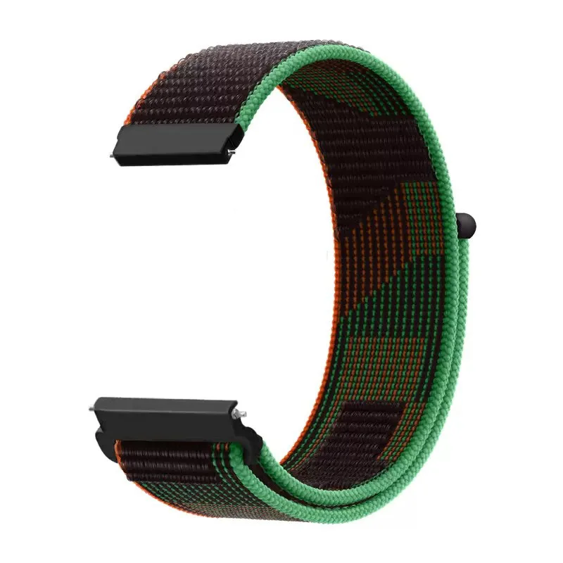 20mm 22mm Sport Nylon Loop Str - Smartwatch X2 ulasan dan harga