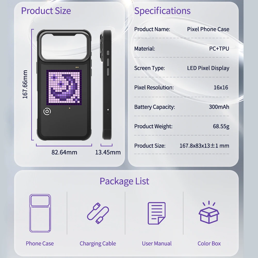 DIY Mode with APP Image Screen - Smart Accessories ulasan dan harga