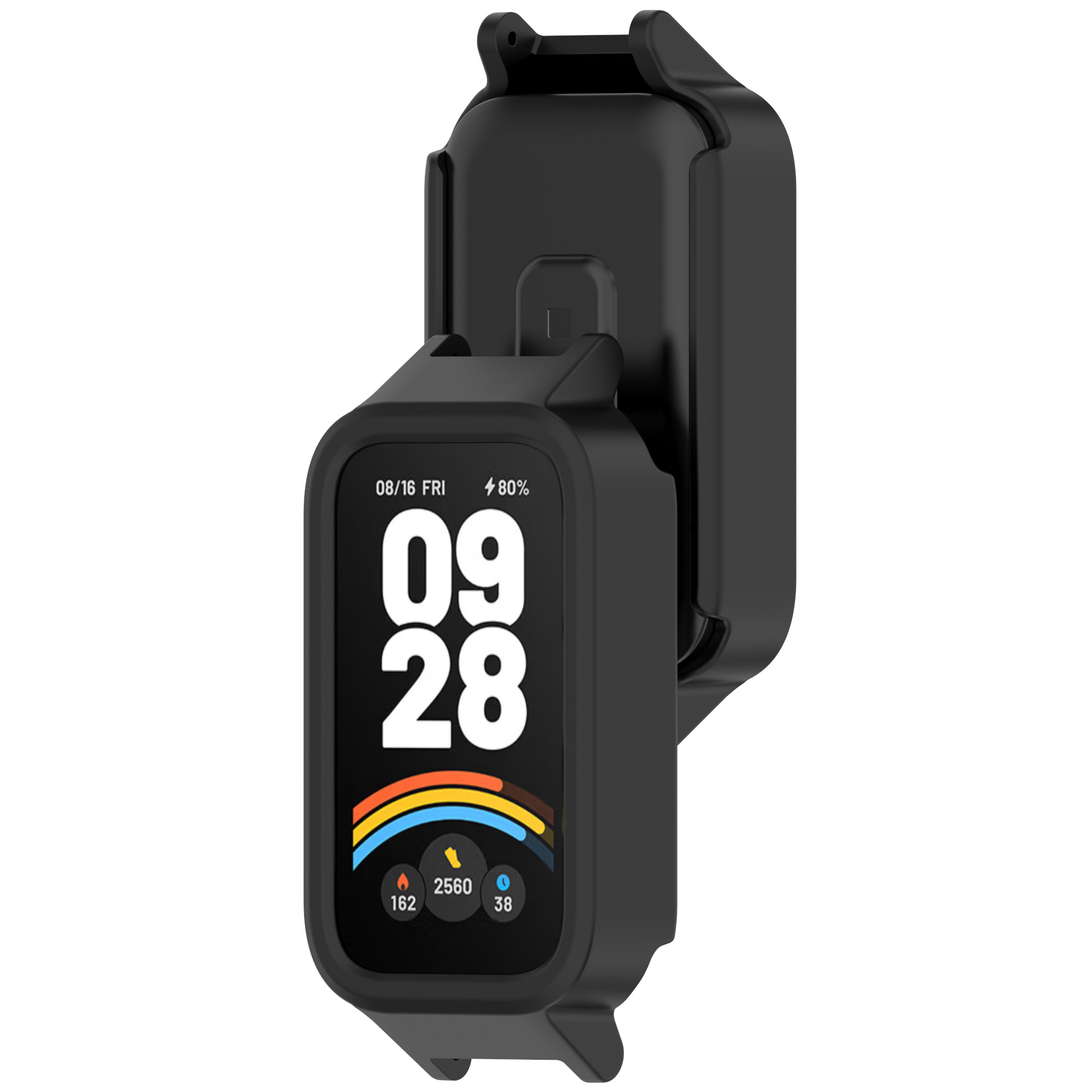 Hollow PC Case for Xiaomi mi b - Xiaomi Smartwatch Accessories ulasan dan harga