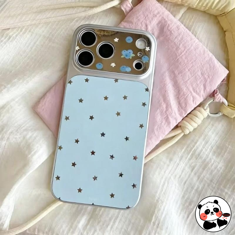 Hollow Stars Mirror Phone Case - Realme Note 50 ulasan dan harga