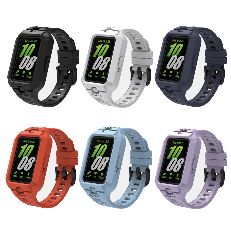 Strap+Case for Samsung Galaxy  - Silicone Band Replacement ulasan dan harga