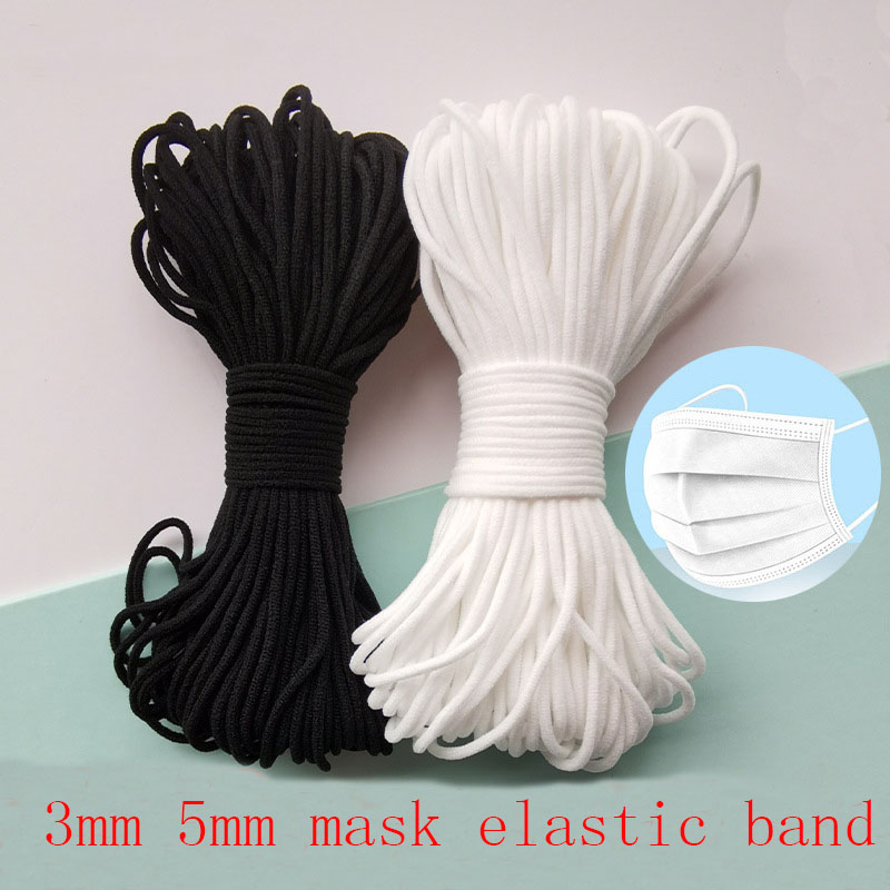 Mask Elastic Rope 3mm Round Wh - Milanaise Mesh Band ulasan dan harga