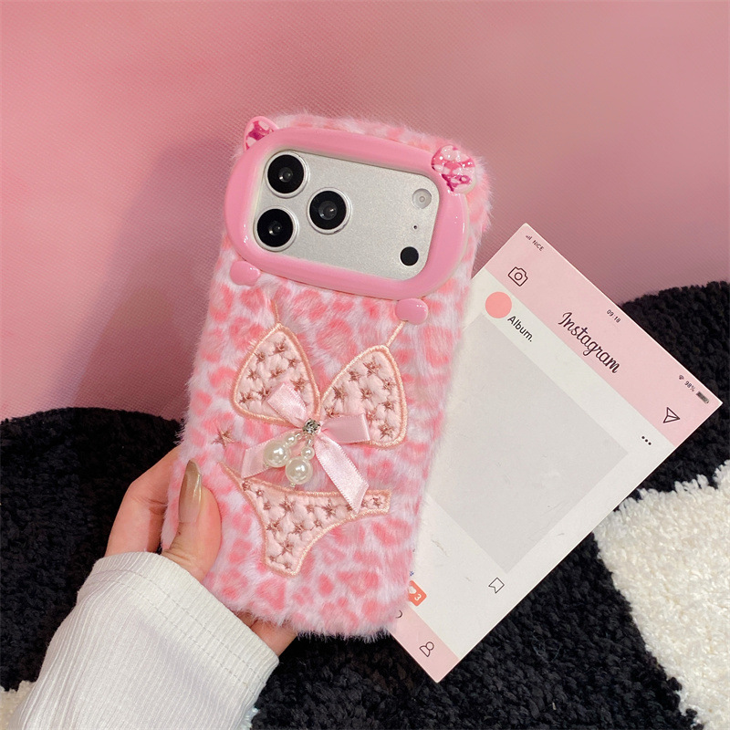 Pearl Bikini Design Plush Case - Apple Iphone 15 ulasan dan harga