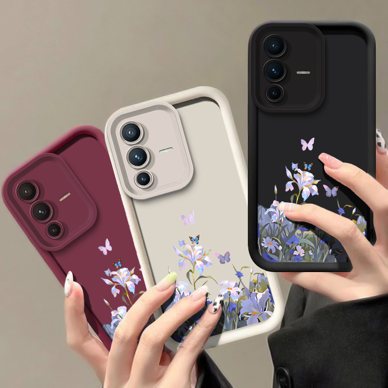 Fashion Flower Butterfly Print - Vivo X200 ulasan dan harga