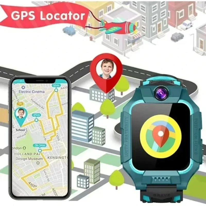 Lenovo 5G Kids Smart Watch Gif - Smartwatch Id ulasan dan harga