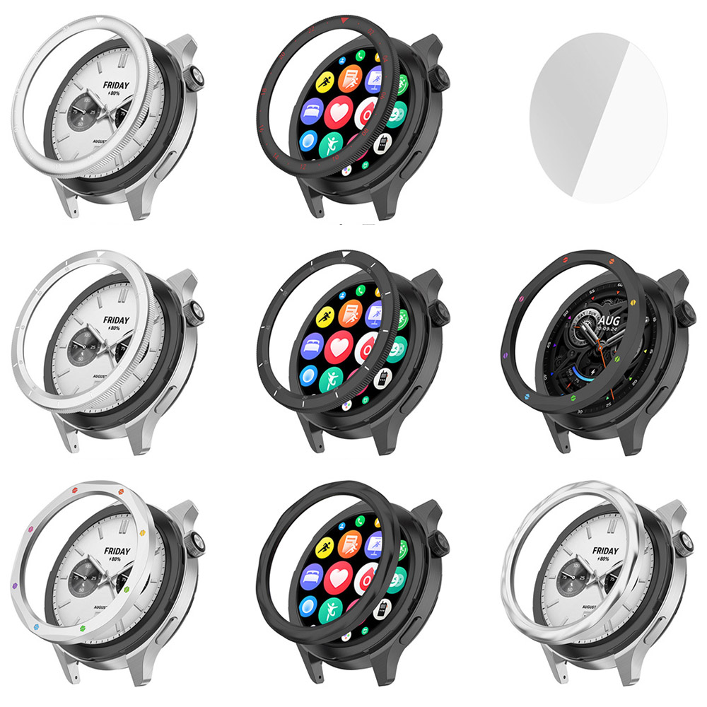 Metal Bezel Ring For Xiaomi Wa - Xiaomi Smartwatch Accessories ulasan dan harga