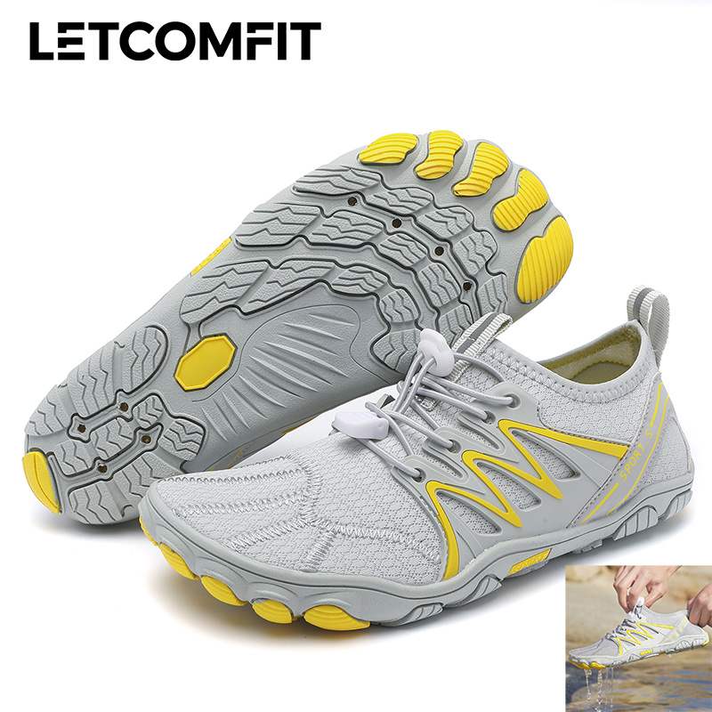 Unisex Water Shoes Men Women Q - Milanaise Mesh Band ulasan dan harga