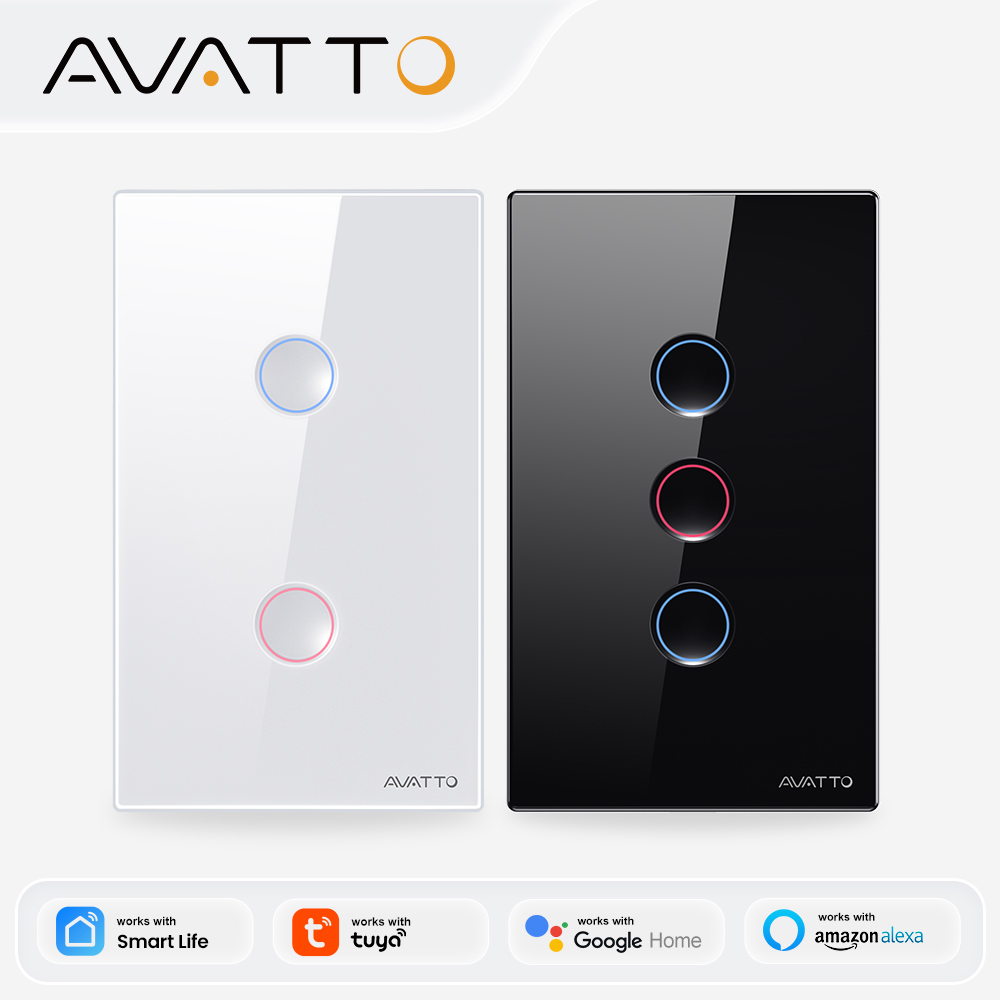 AVATTO 1/2/3/4 Gang ZigBee Sma - Smart Accessories ulasan dan harga