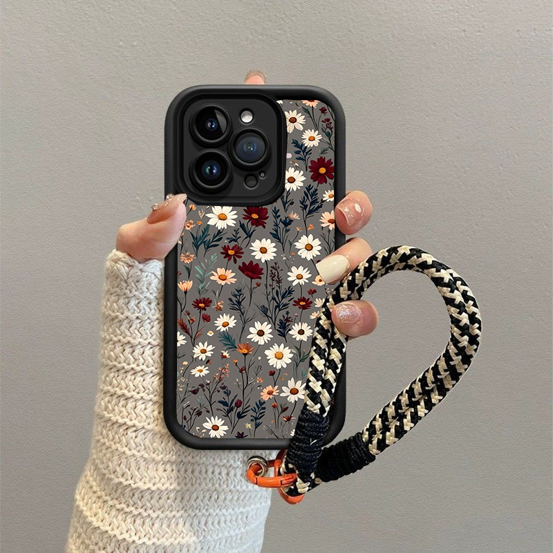 Flower Chain Lanyard Case For  - Vivo Y28 ulasan dan harga