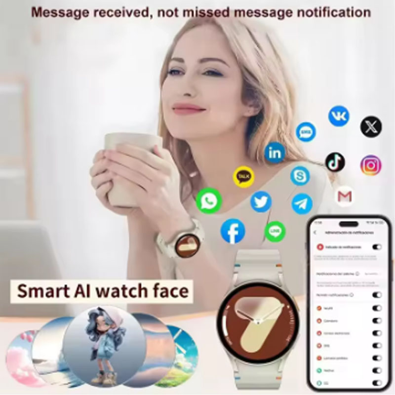SmartWatch Men Women HD AMOLED - Smartwatch Custom ulasan dan harga