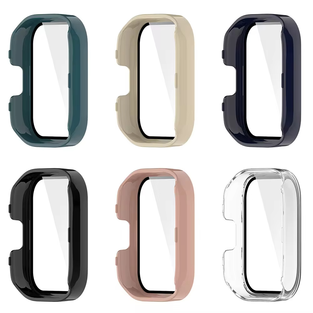 Tempered Glass+Protective Cove - Xiaomi Smartwatch Accessories ulasan dan harga