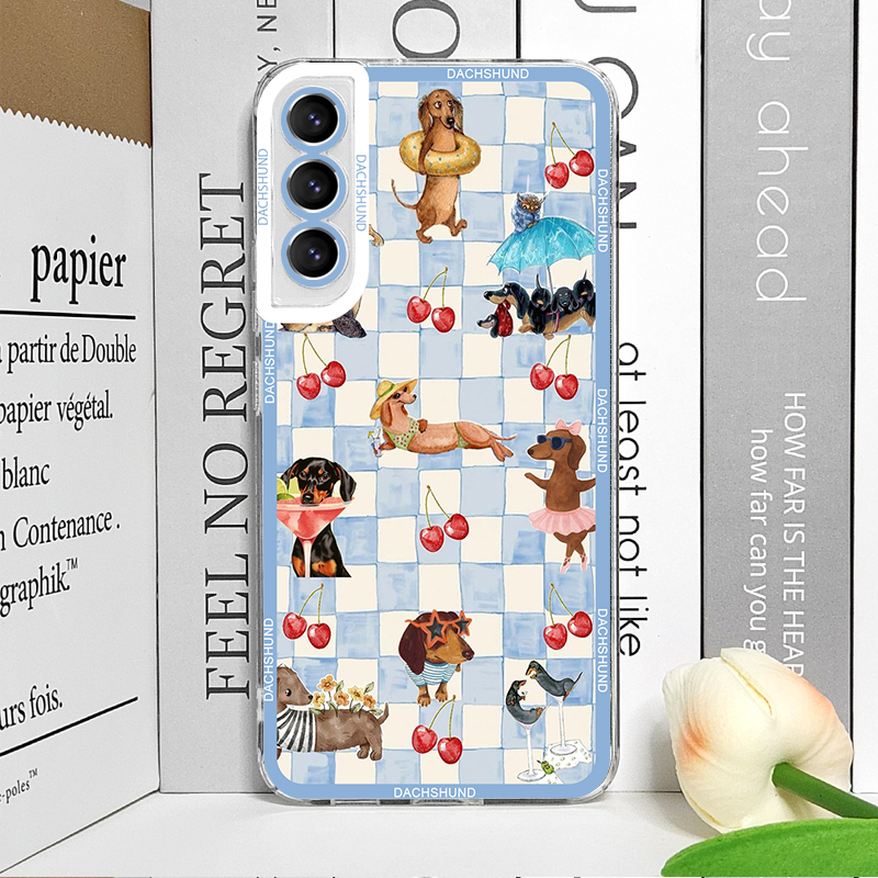 Cute Sausage Dog Phone Case fo - Samsung Galaxy S25 ulasan dan harga