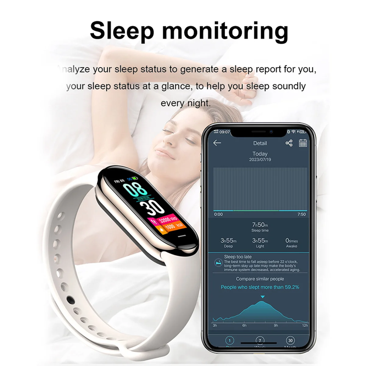 New Original Small M8 Band Sma - Android Smartwatch Accessories ulasan dan harga