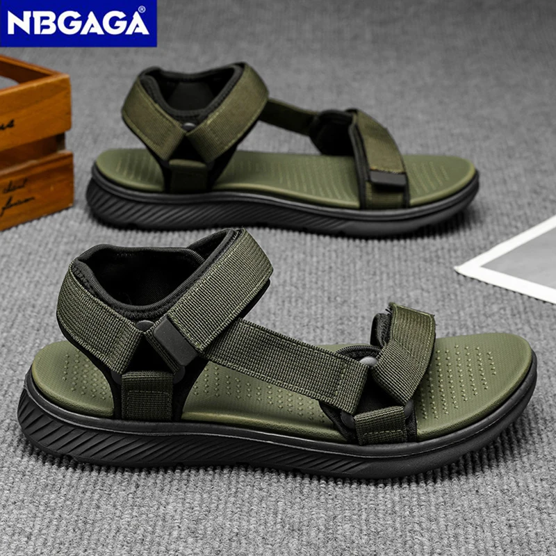 Men's Summer Sandals with Adju - Sport Loop Strap ulasan dan harga
