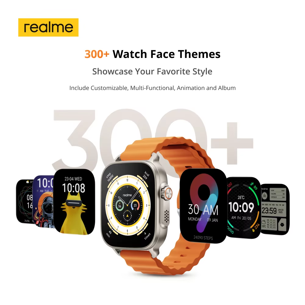 Global Version realme watch 5  - Smartwatch X2 ulasan dan harga
