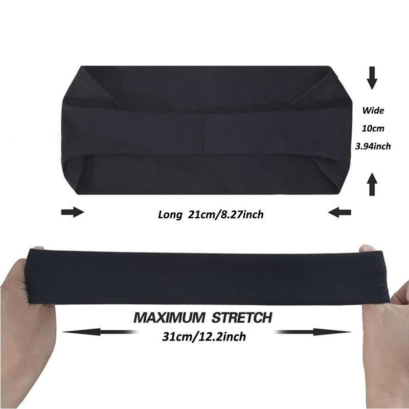 Sports Headband Running Fitnes - Milanaise Mesh Band ulasan dan harga