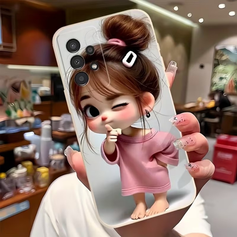 Cute Cartoon Girl Pattern Desi - Samsung Galaxy S25 ulasan dan harga