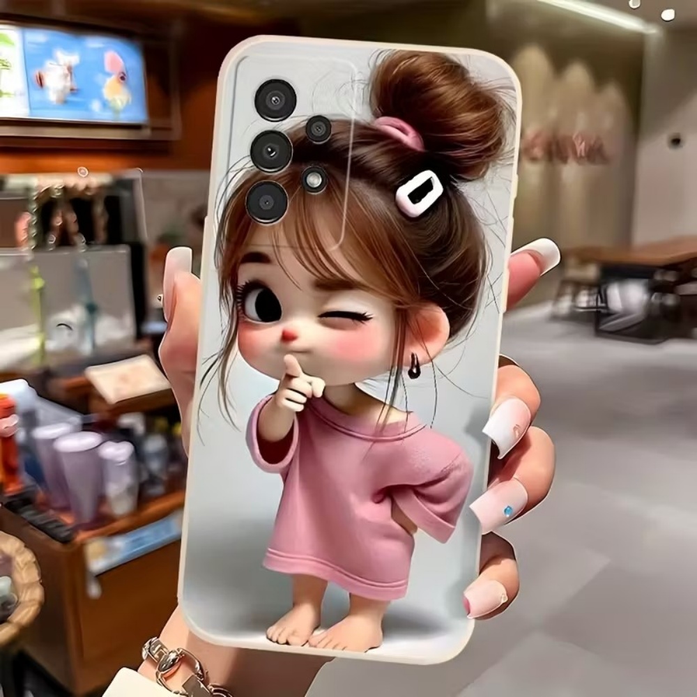 Cute Cartoon Girl Pattern Desi - Samsung Galaxy S25 ulasan dan harga