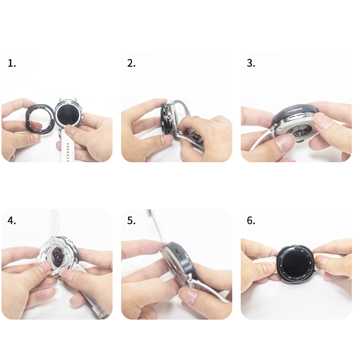 For Galaxy Watch8 Classic 46mm - Android Smartwatch Accessories ulasan dan harga