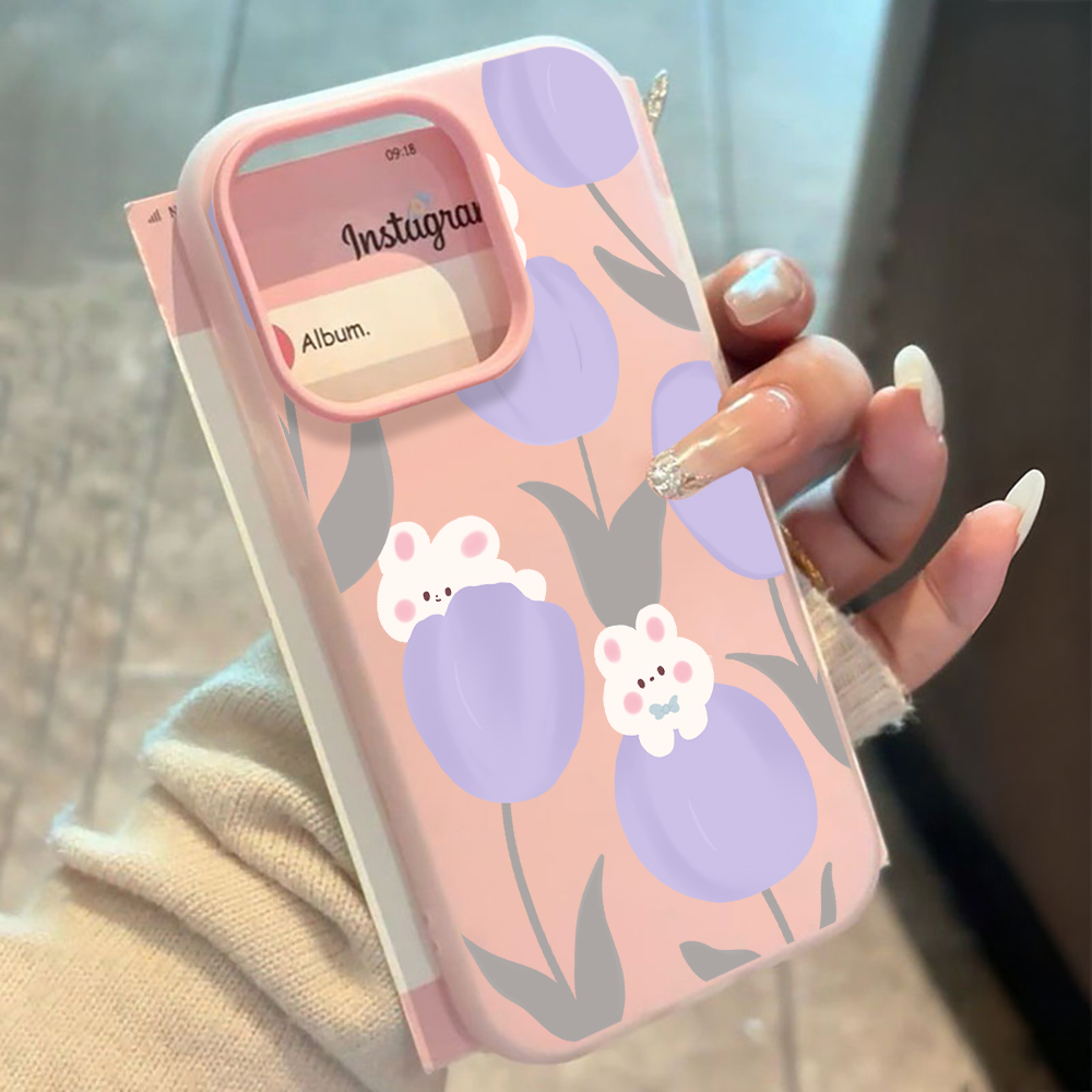 Soft Lavender Tulips Phone Cas - Xiaomi Redmi Note 13 ulasan dan harga