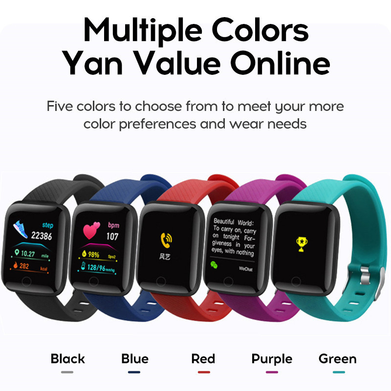116plus Smart Watch Men Women  - Android Smartwatch Accessories ulasan dan harga