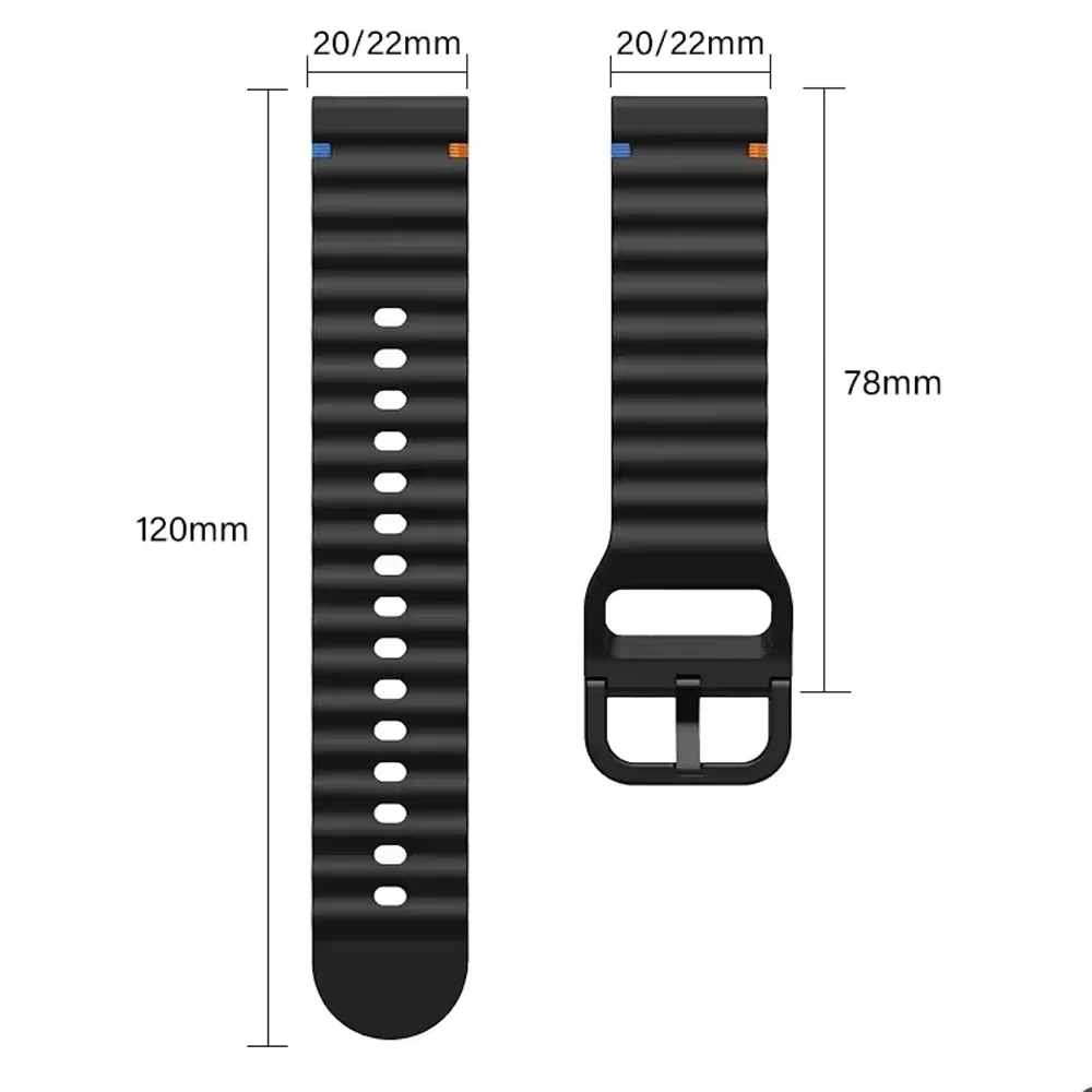 2pcs Wave Strap For POLAR Vant - Smartwatch X2 ulasan dan harga