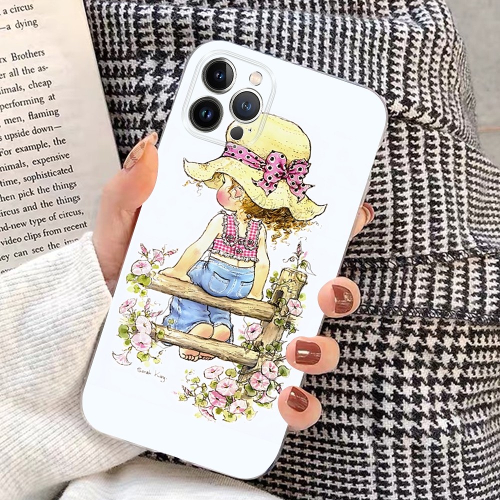 Sarah Kay Girl Cute Phone Case - Vivo Y28 ulasan dan harga