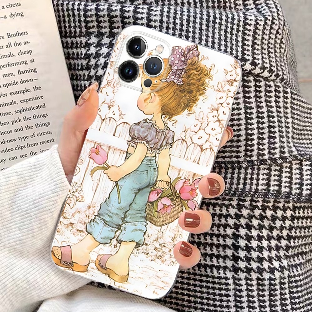 Sarah Kay Girl Cute Phone Case - Vivo Y28 ulasan dan harga